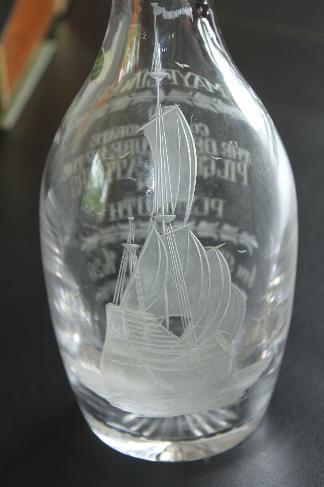Mayflower Commemorative Decanter photo for sale