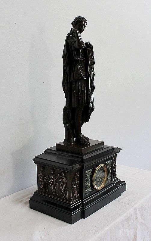 Antique Property Clock   Late 19th Century photo furniture