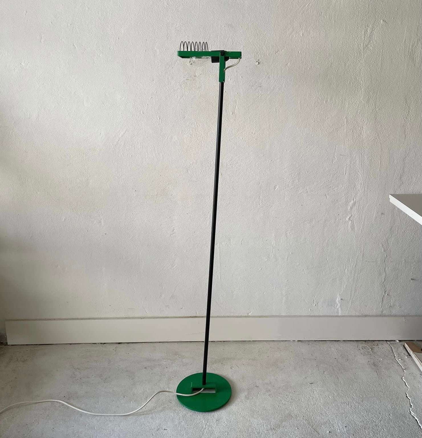 Rare Green Floor Lamp By Ernesto Gismondi For Artemide, 1970s, Italy photo for sale