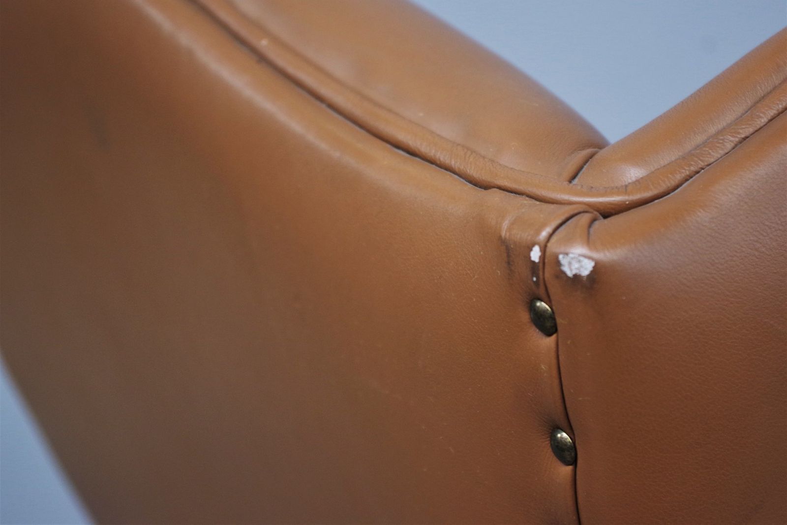 1300.0 Leather Office Reclining And Height Adjustable Chair From Fior, 1980s photo