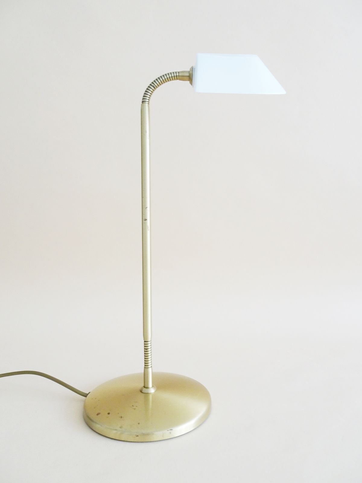 Table Lamp By Bankamp Leuchten Made Of Brass And Frosted Glass photo vinterior