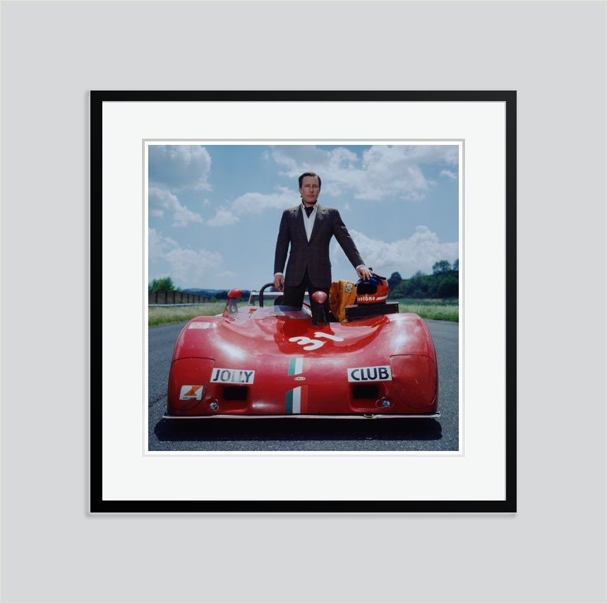 Slim Aarons 'My Toy' 1982 Black Frame C Type Print photo furniture