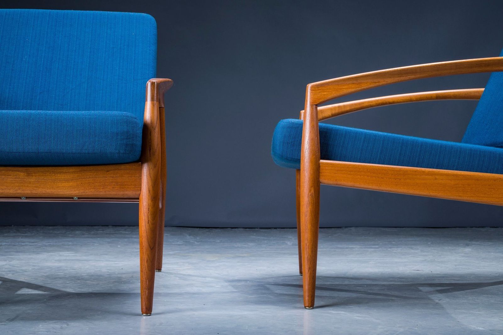 Furniture Model 121 Paper Knife Easy Chair And Sofa By Kai Kristiansen For Magnus Olesen, 1960s, photo