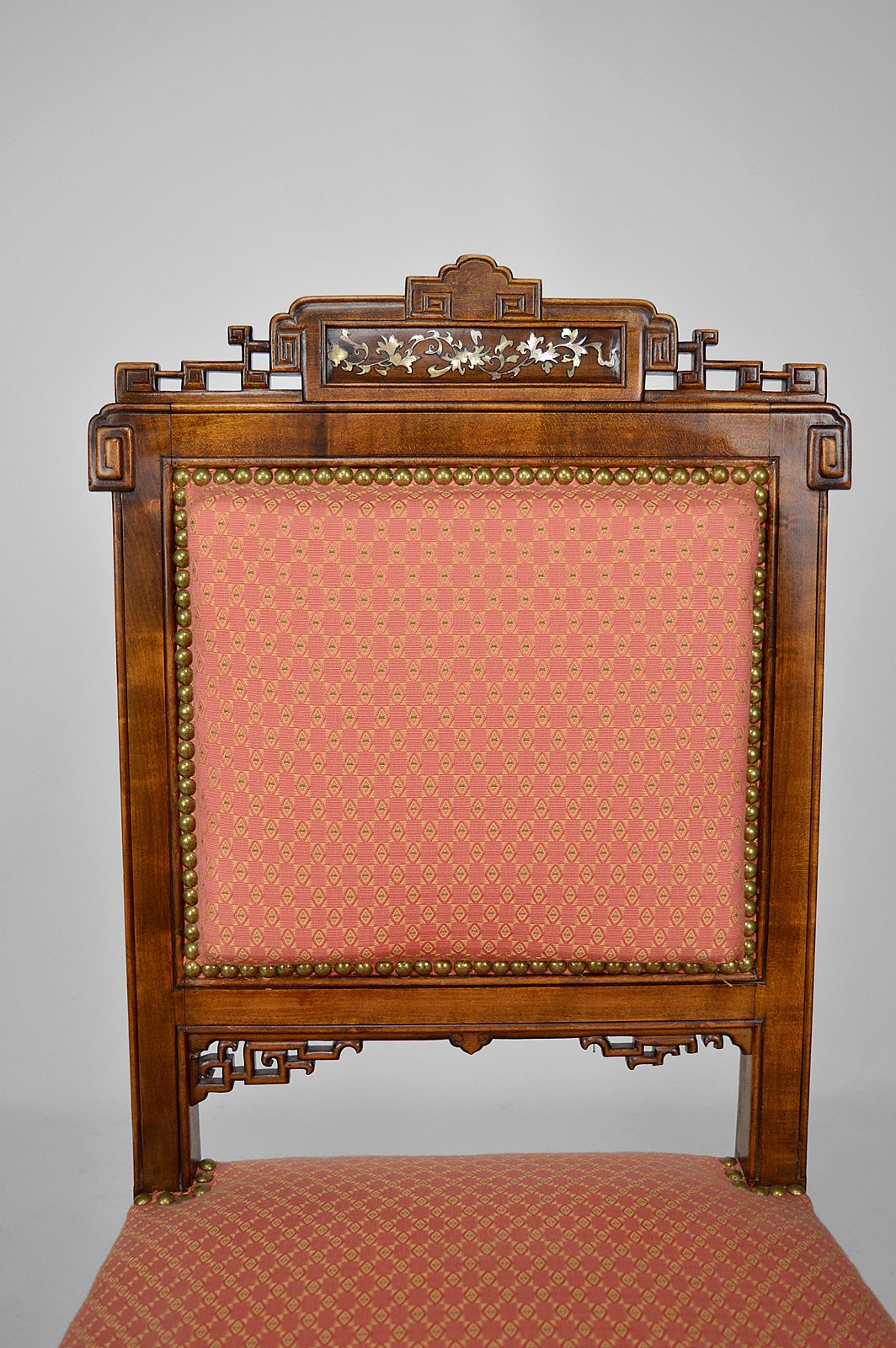 Furniture Japanese Style Chairs Attributed To Gabriel Viardot, France, Circa 1880, Set Of 4 photo