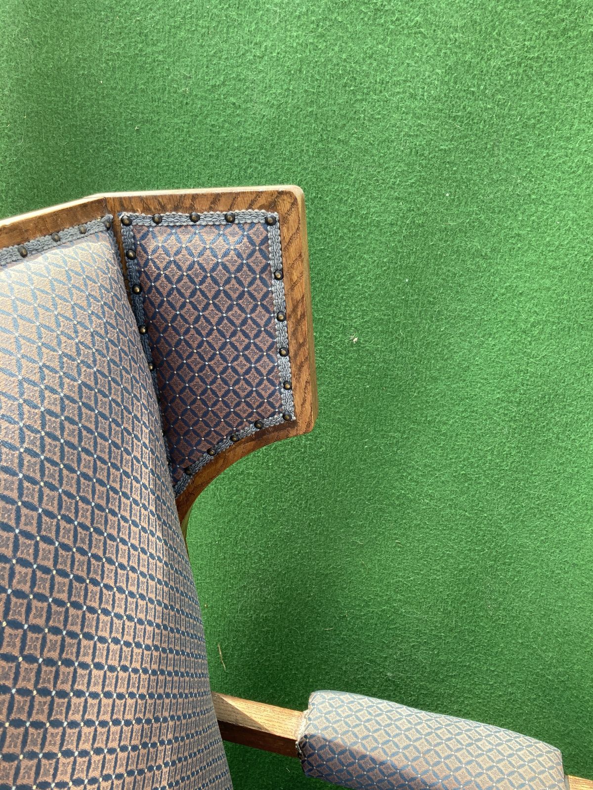 Art Nouveau Or Arts And Crafts Wingback Chair Attributed To Gustave Serrurier Bovy photo for sale