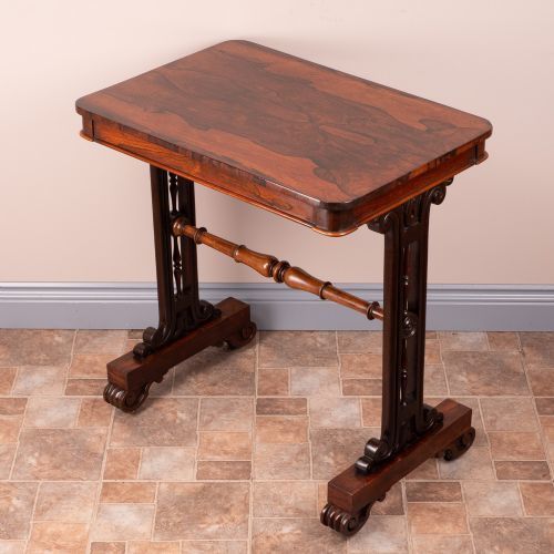 Rosewood Stretcher Table, 1800s photo buy