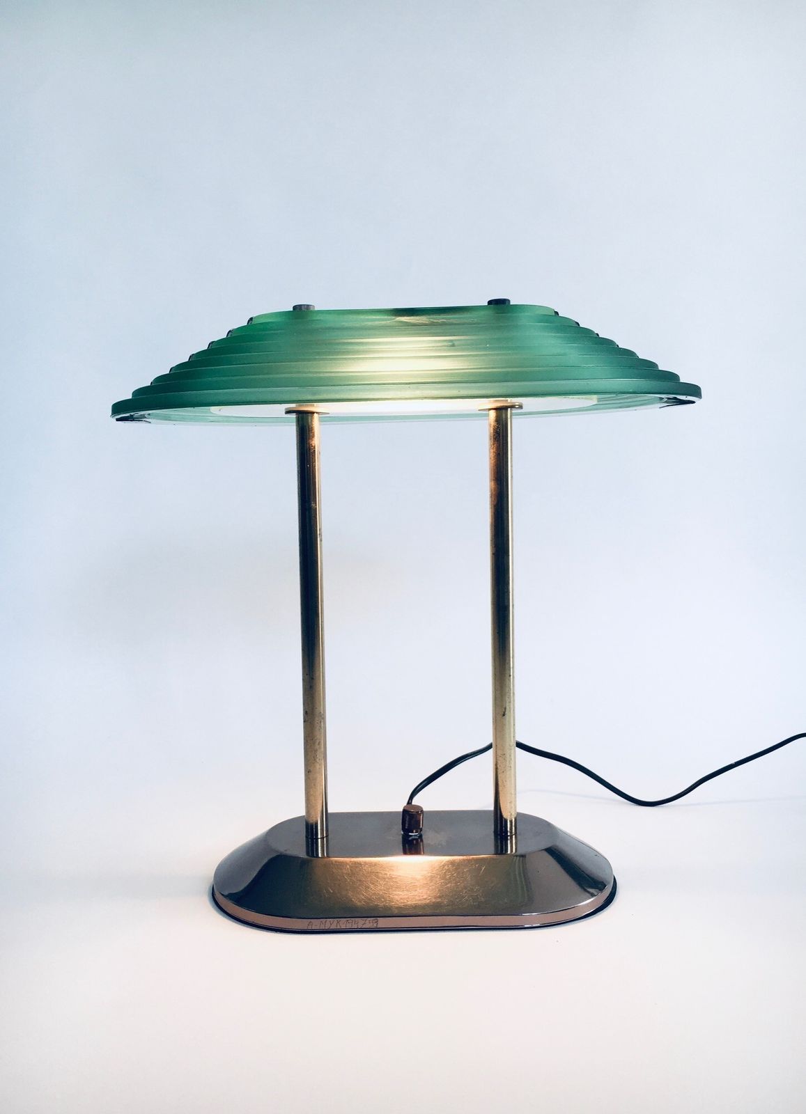 Memphis Style Era Architectural Design Desk Lamp, 1980's photo Lighting
