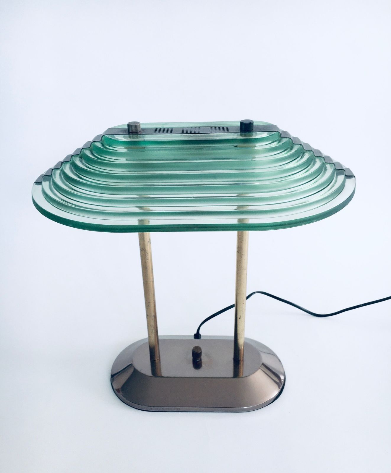 Memphis Style Era Architectural Design Desk Lamp, 1980's photo 345.96