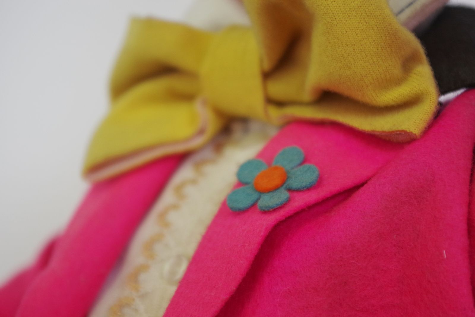 Puppet From Welleda, 1970s, Cotton photo vinterior