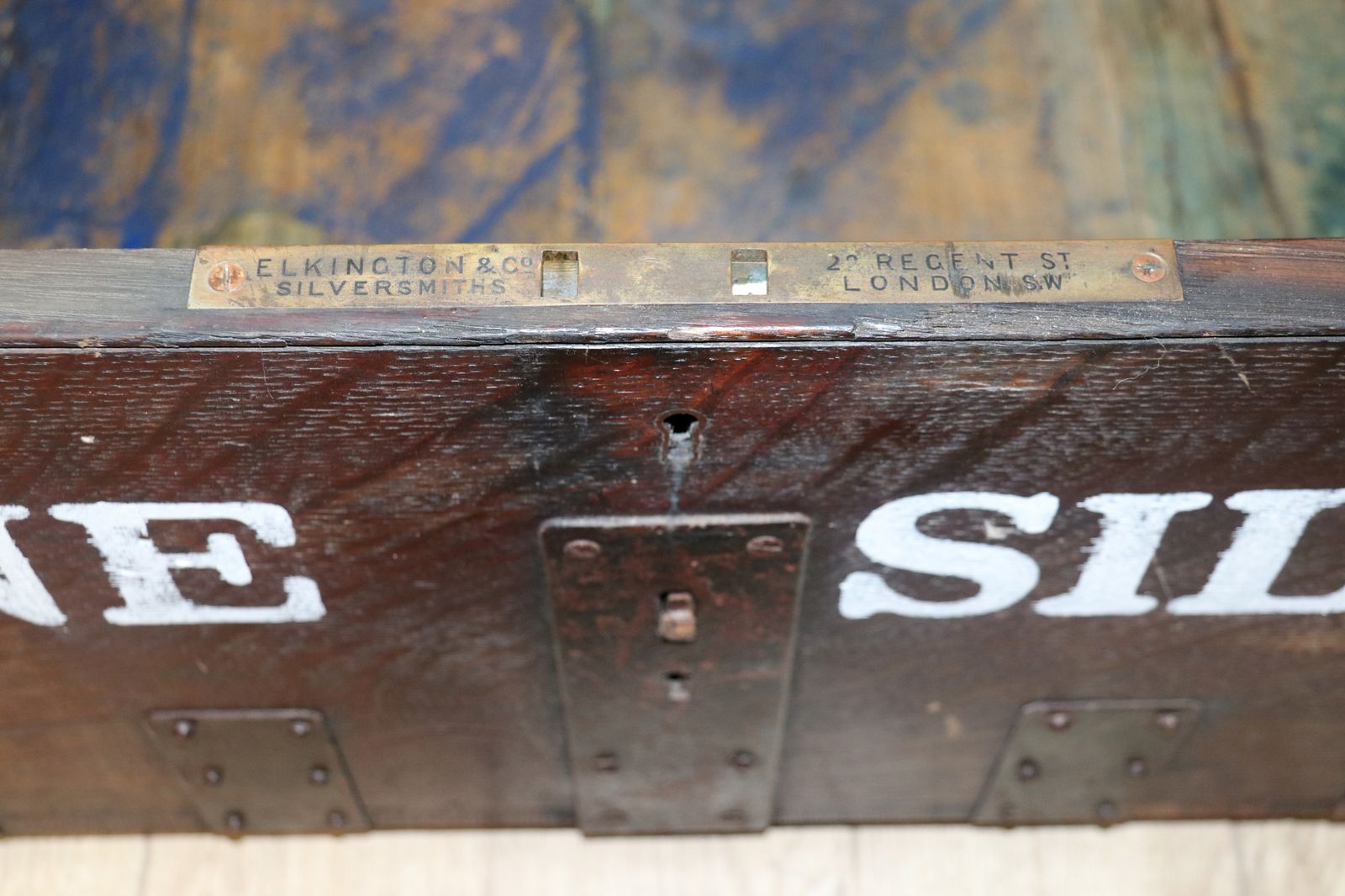 A Truly Original & Rare Early Silver Chest By The Very Well Renowned London Based Silversmiths Elkington & Co. photo buy