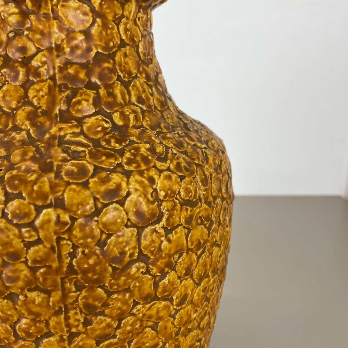 431.0 Super Colorful Fat Lava Pottery "Contura" Vase By Bay Ceramics, Germany, 1950s photo