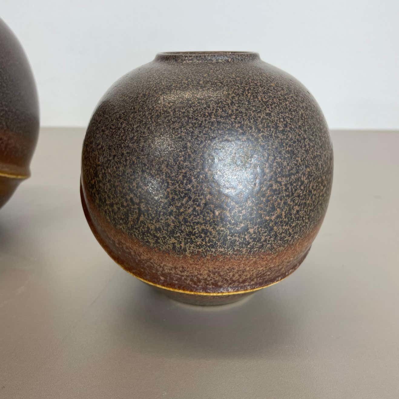 photo buy Set Of 2 Rare Ceramic Pottery "Orion" Vases By Dümler And