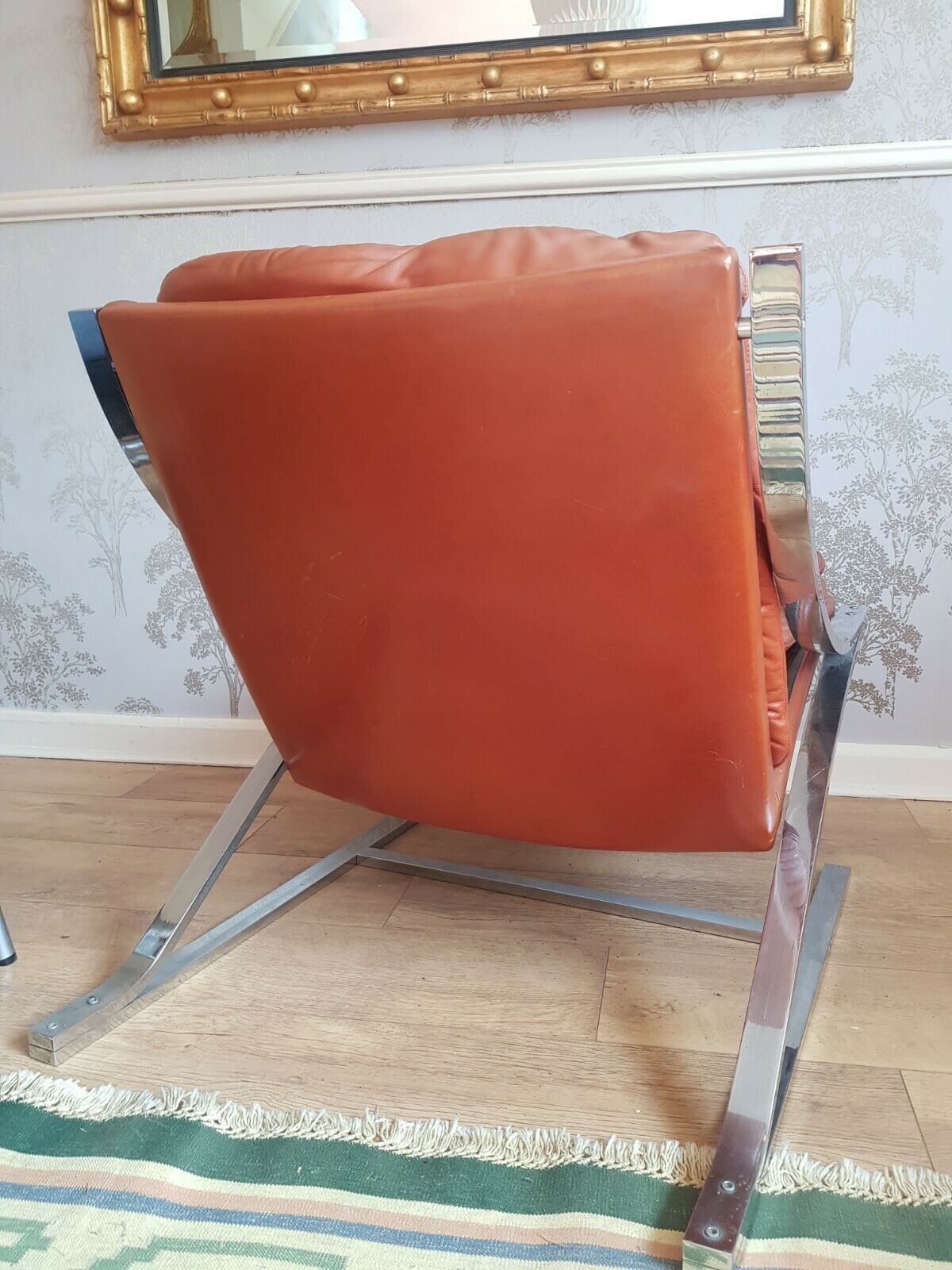 photo furniture A Mid Century Leather Armchair By Paul Tuttle For Strassle Switzerland