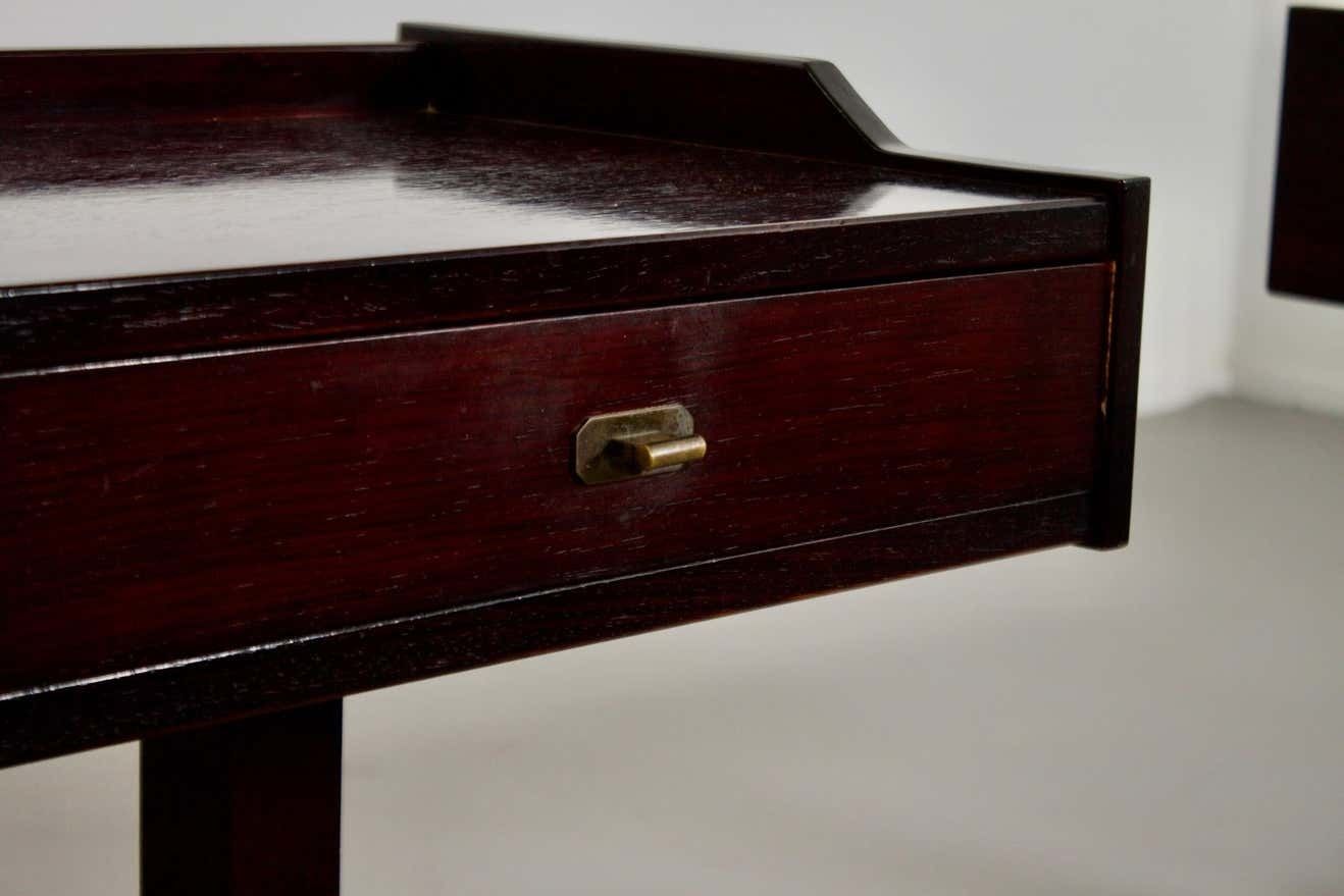 Rosewood Occasional Tables By Claudio Salocchi For Sormani, Italy, 1960s photo 3464.56