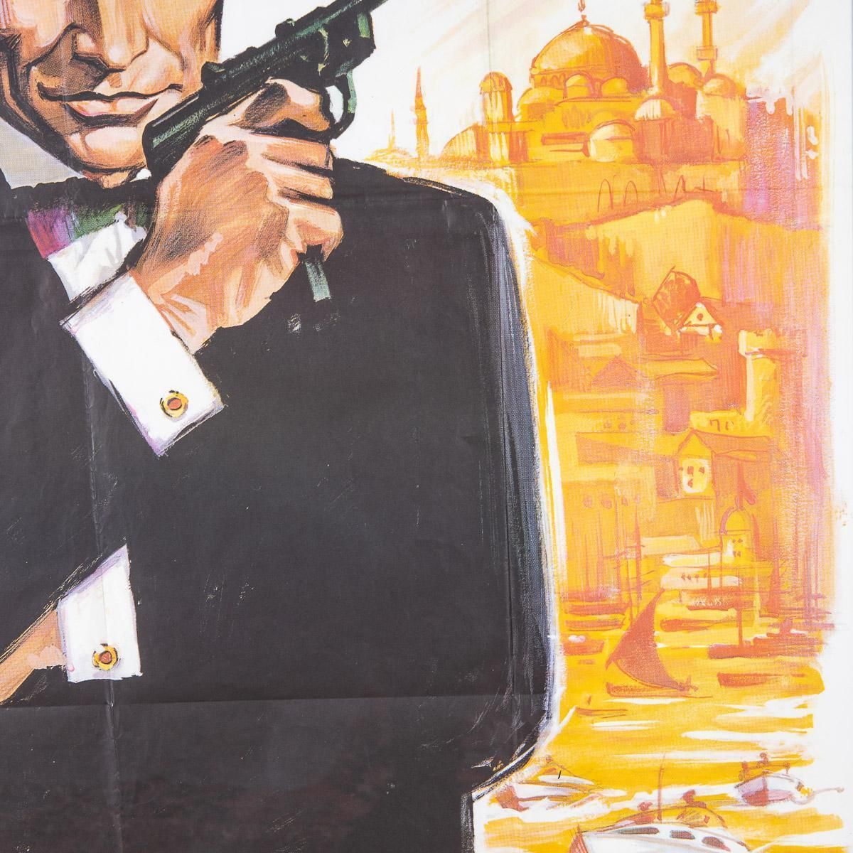 Original French Re Release James Bond 007 'From Russia With Love' Poster C.1970s photo Art