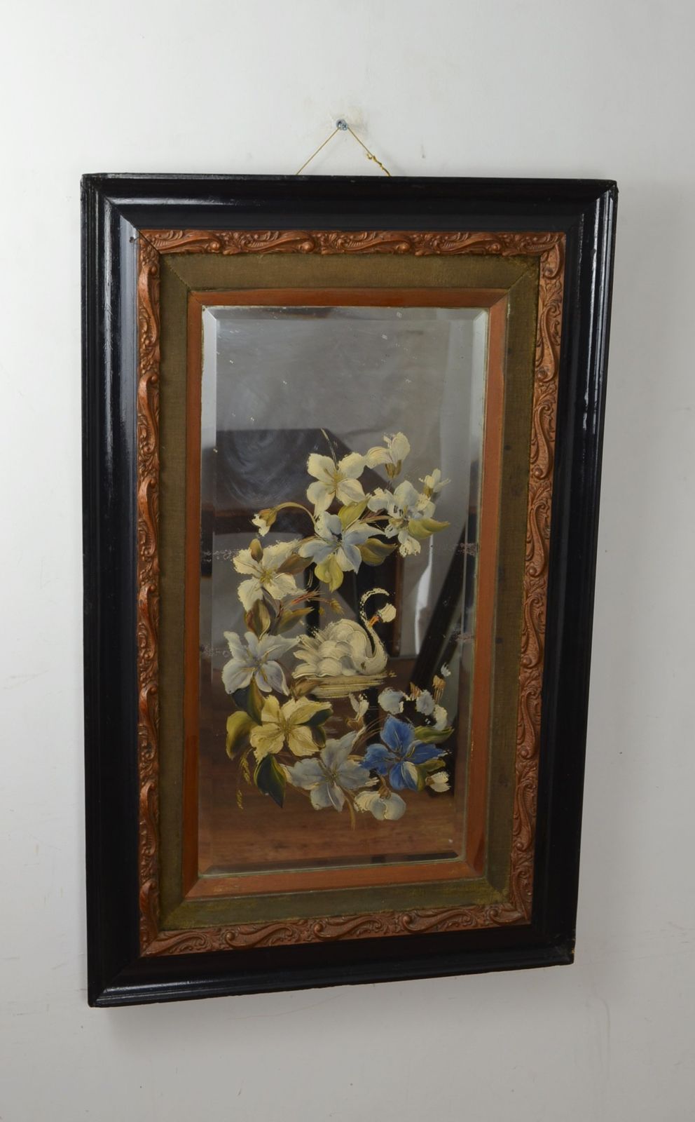 Antique Picture Wall Mirror photo for sale