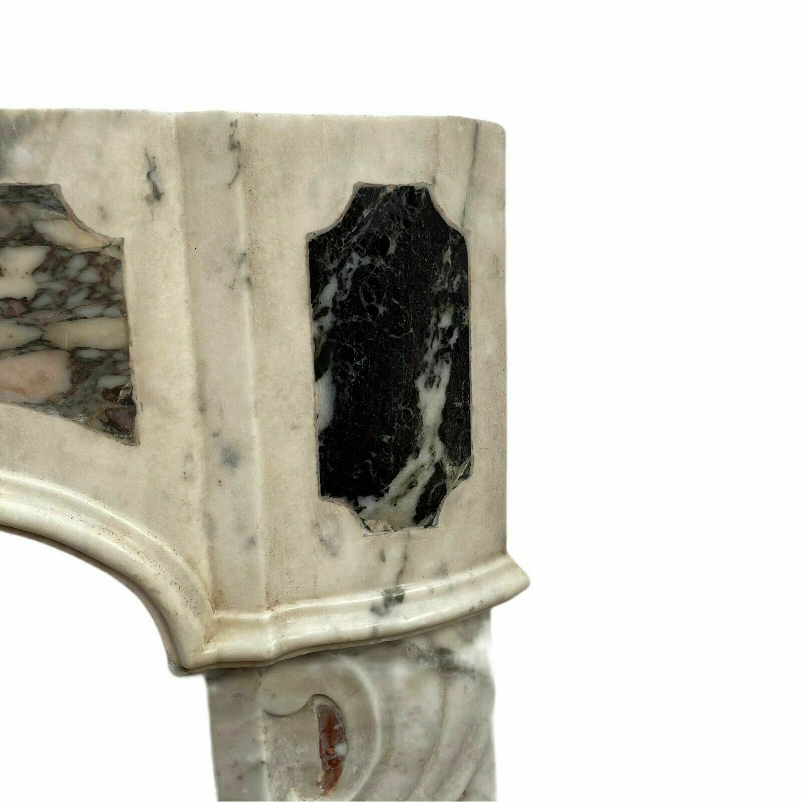 18th Century Provencal Style Marble Fireplace Mantel photo for sale
