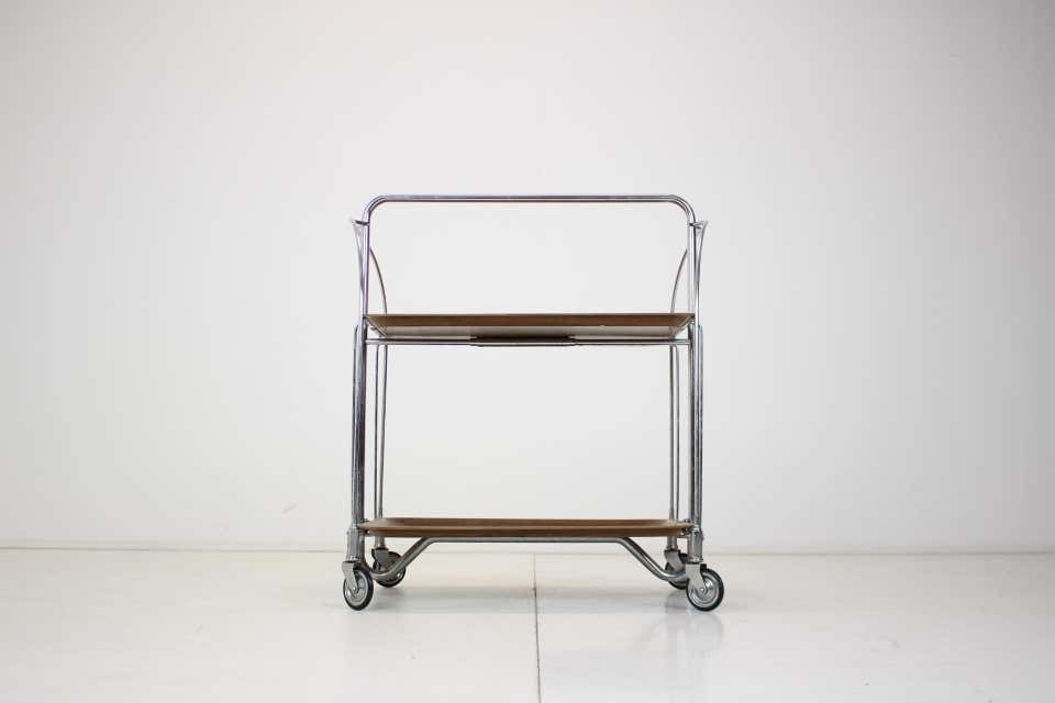 Mid Century Adjustable Trolley Bar, 1980's. photo furniture