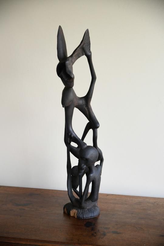 Large Makonde Sculpture, 1950s photo furniture