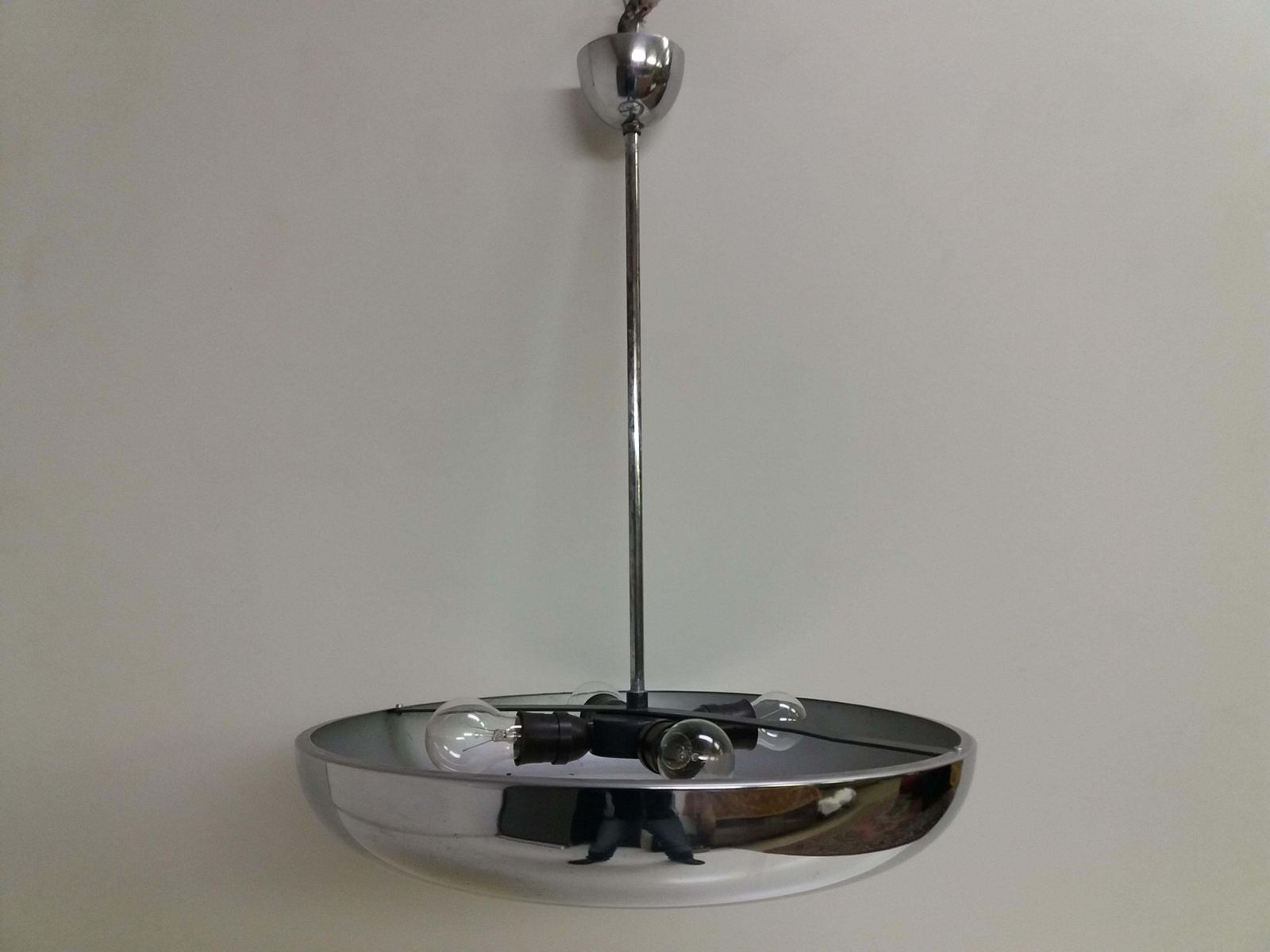 1950 Josef Hůrka Ufo Napako Chandelier For Napako Czechoslovakia photo Lighting