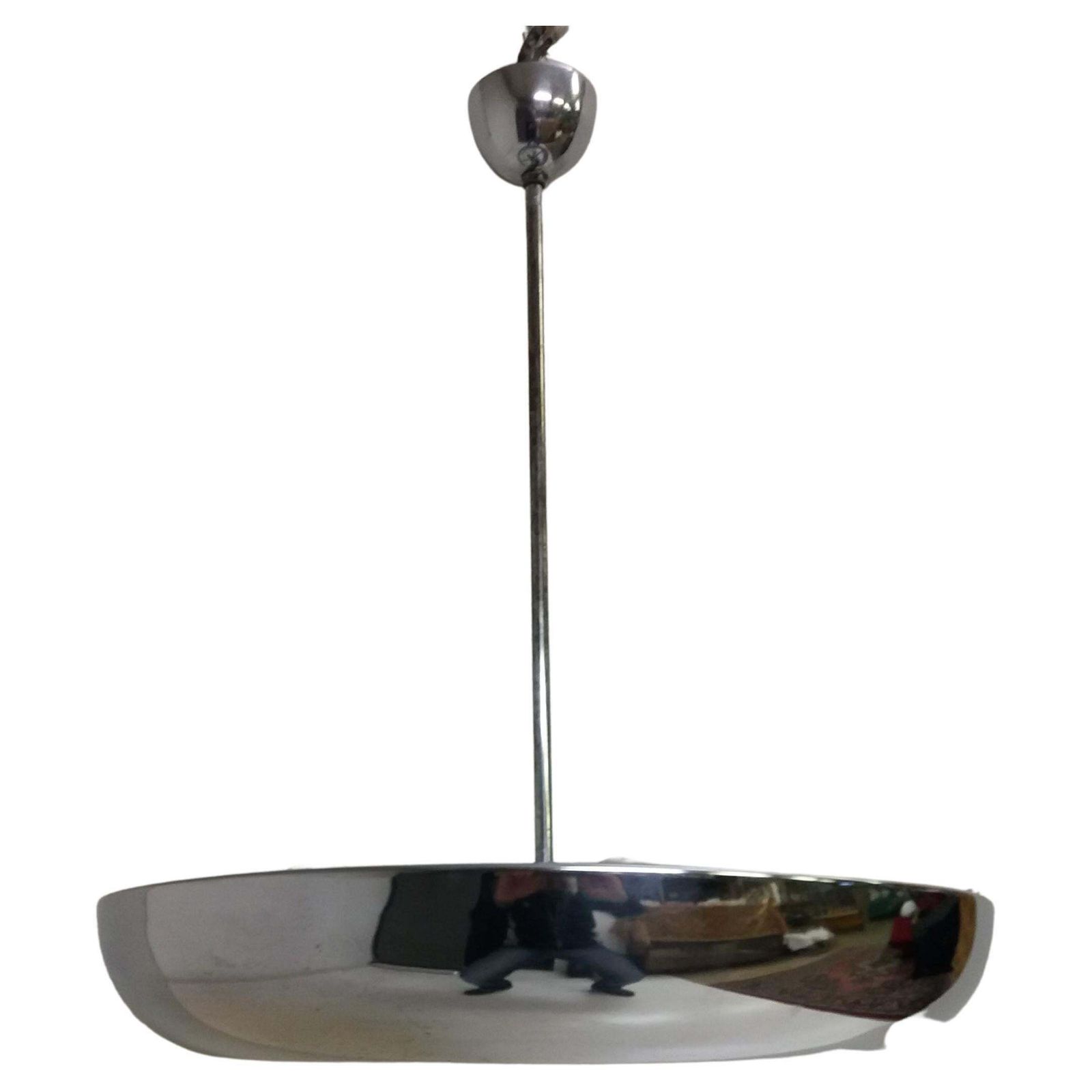 photo for sale 1950 Josef Hůrka Ufo Napako Chandelier For Napako Czechoslovakia