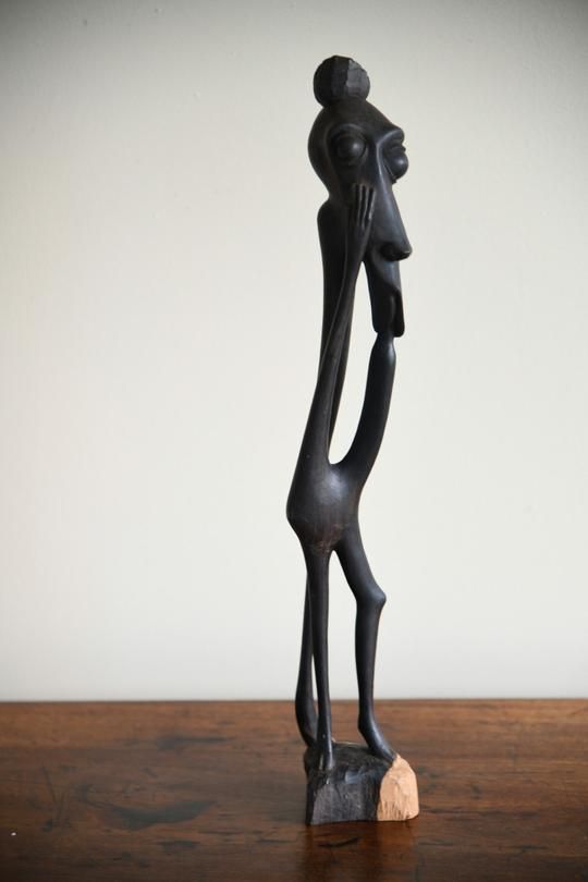 Makonde Shetani Sculpture, African