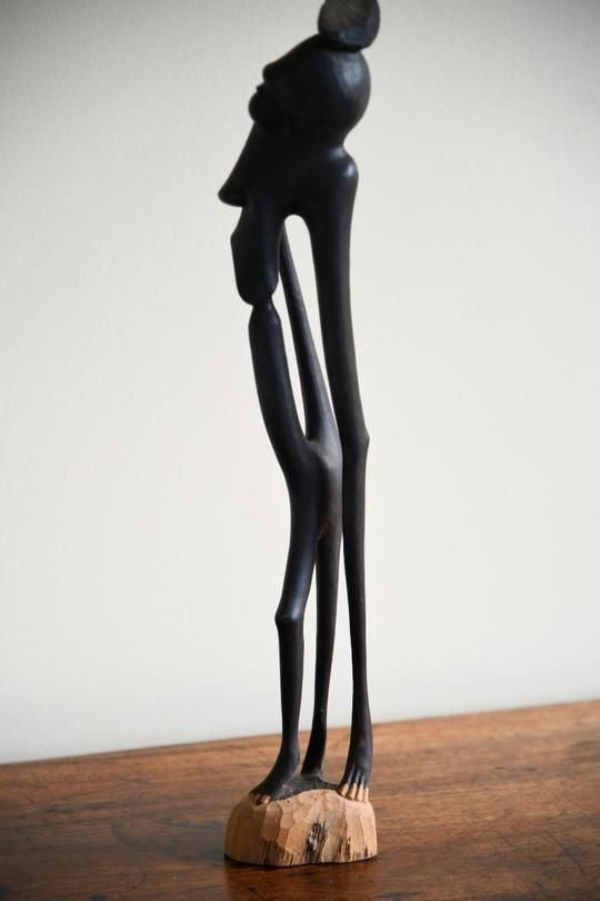 Makonde Shetani Sculpture, African photo for sale