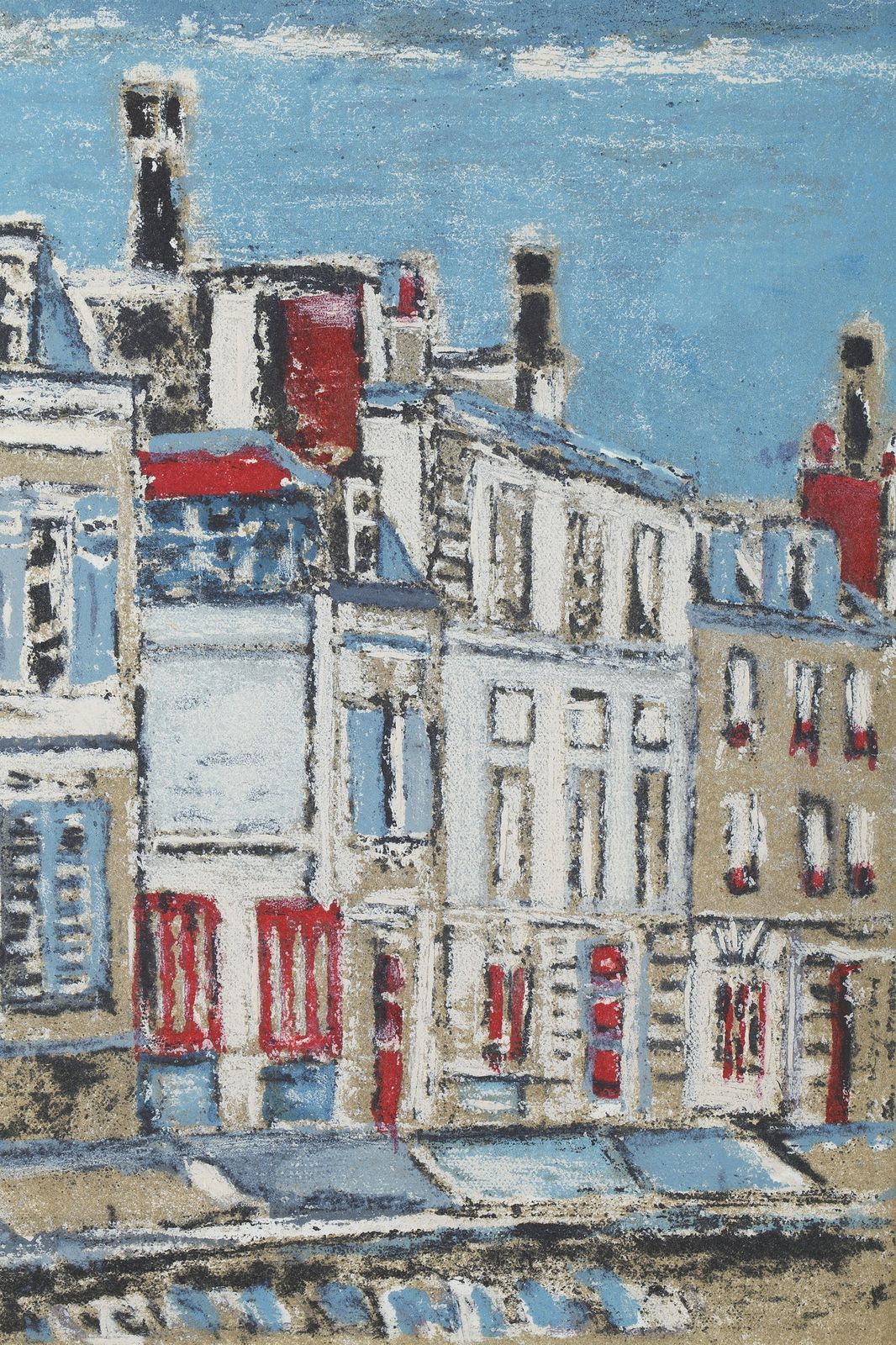 Quatre gravures de Paris par Orfeo Tamburini pour la série Paris 20+1 photo Art