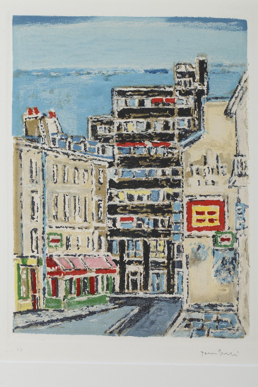 1503.0 Quatre gravures de Paris par Orfeo Tamburini pour la série Paris 20+1 photo
