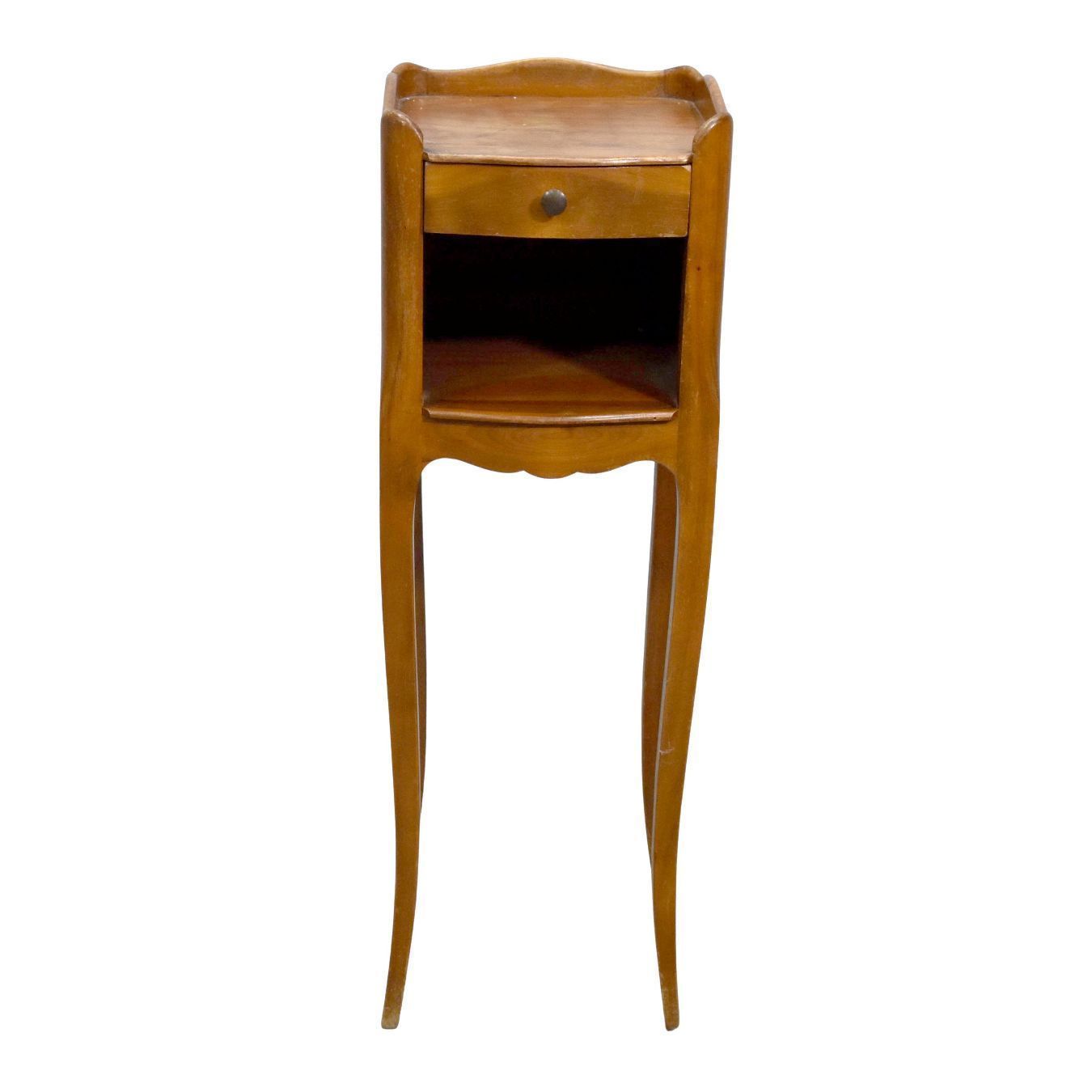 Louis XV Style Cherrywood Bedside Table Early Twentieth