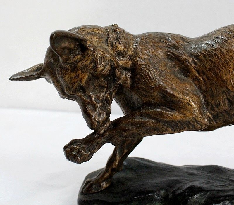 Bronze German Shepherd Dog By Cartier, Early 20th Century photo buy