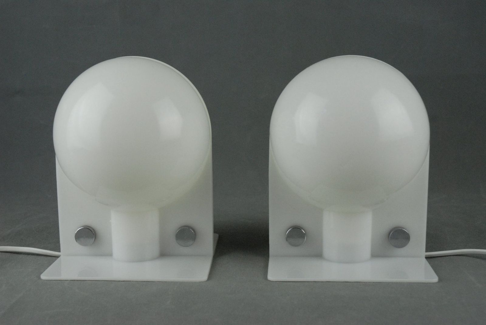 Sirio Lamps By Sergio Brazzoli & Emmano Lampa For Harvey Guzzini, Italy, Set Of 2 photo 645.0