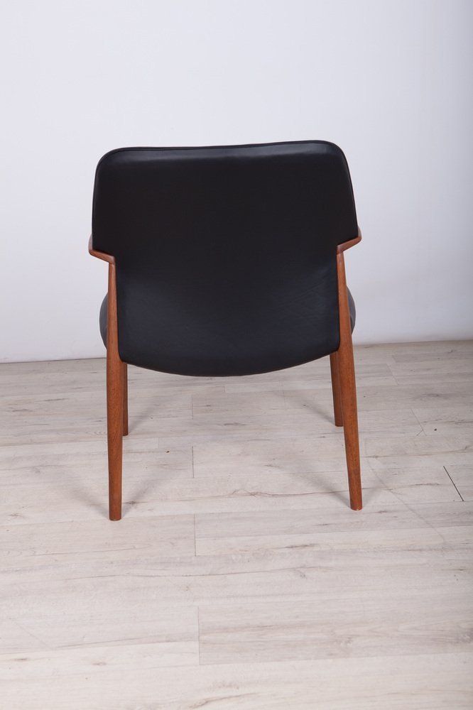Mid Century Armchair By A. B. Madsen & E. Larsen For Fritz Hansen, 1950s photo 790.0