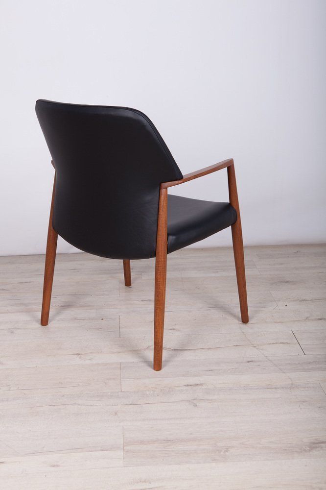 Mid Century Armchair By A. B. Madsen & E. Larsen For Fritz Hansen, 1950s photo buy