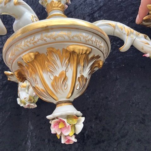 Capodimonte Porcelain Chandelier photo 750.0