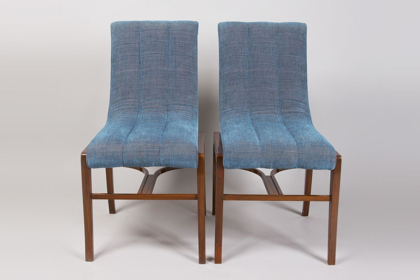 Restored French Art Deco Chairs Designed By Jules Leleu   1920 1929, 2 Pieces. photo furniture