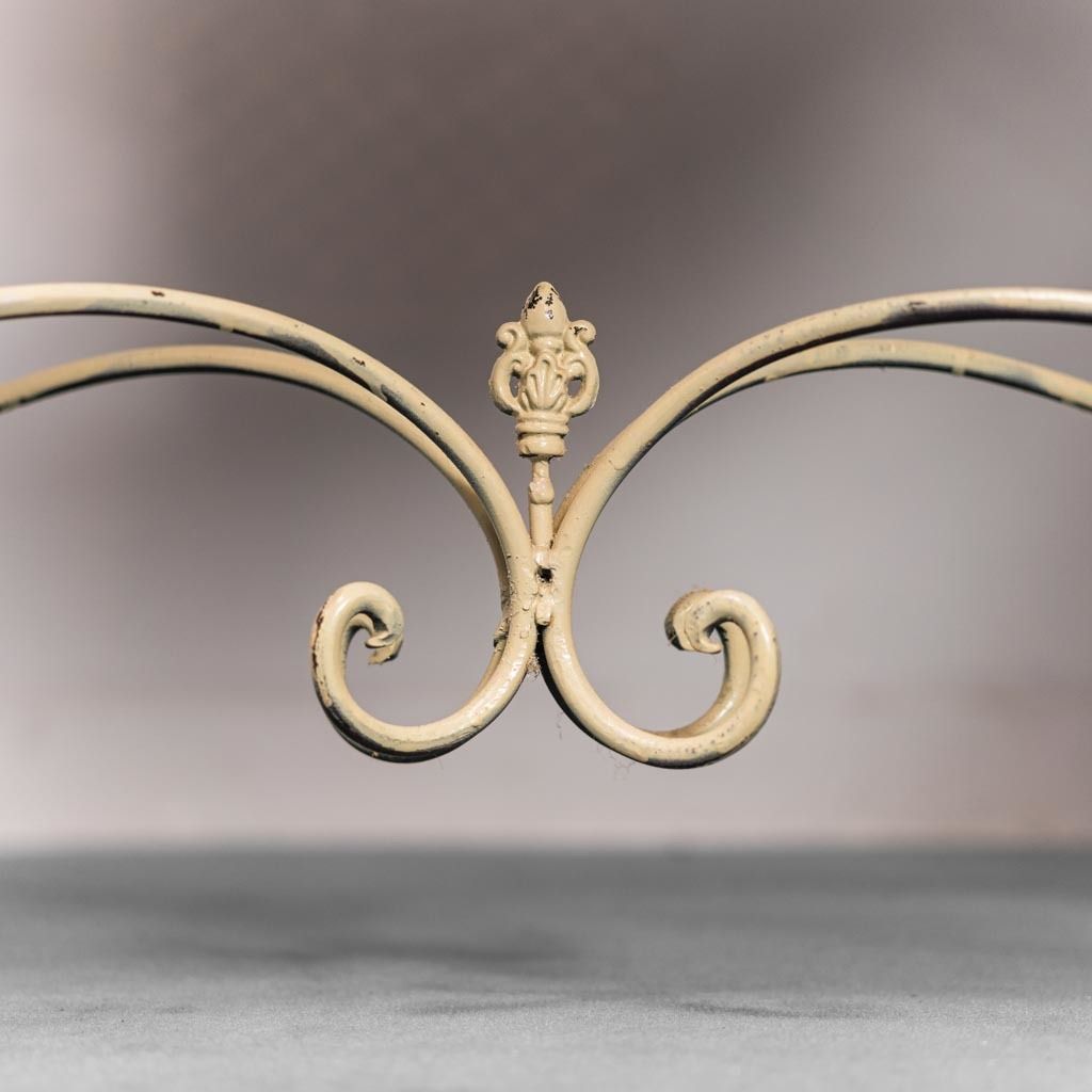 photo for sale Console Dressing Table Wrought Iron Mirror From The 1950s Vintage