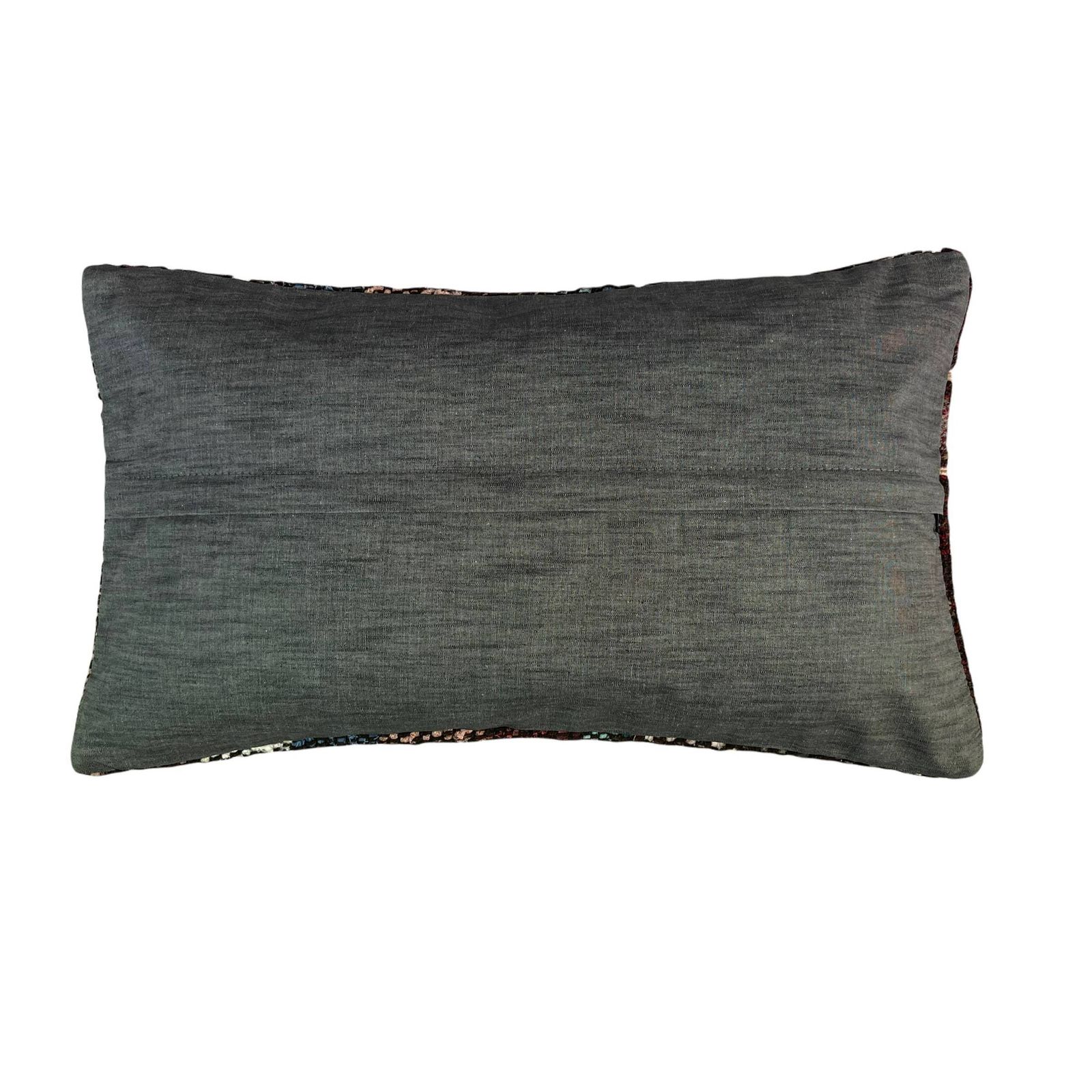 Vintage Turkish Kilim Cushion Cover, 30 X 50 Cm photo for sale