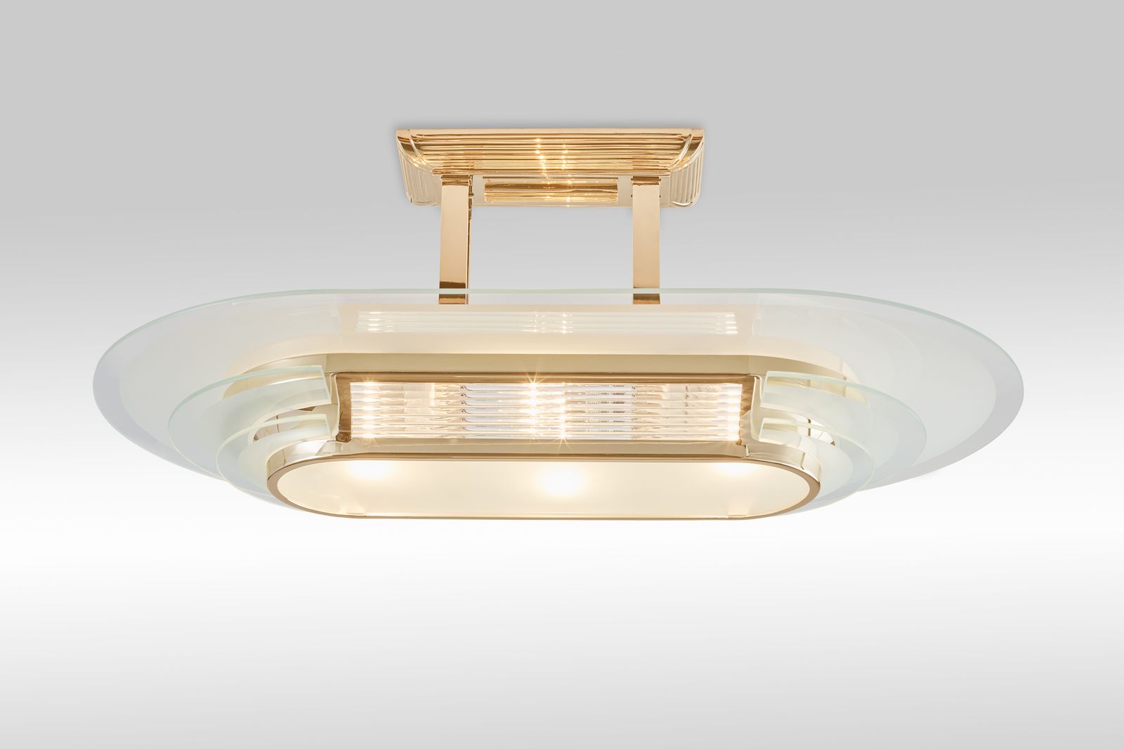 Modernist Art Deco Chandelier In The Spirit Of Petitot photo 4340.0