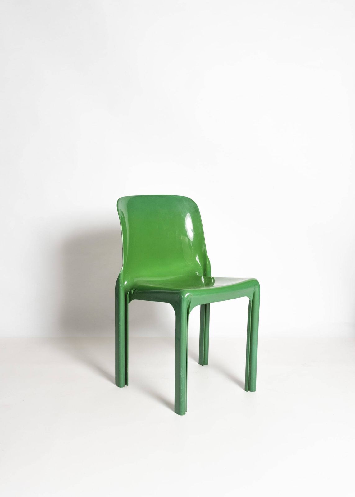 Vico Magistretti Green 'Selene' Chair