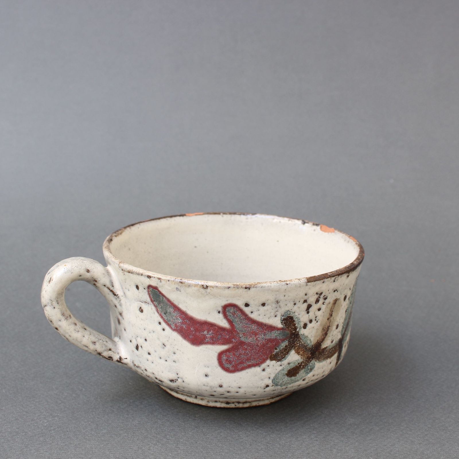 French Ceramic Coffee Cup By Le Mûrier (Circa 1960s) photo furniture