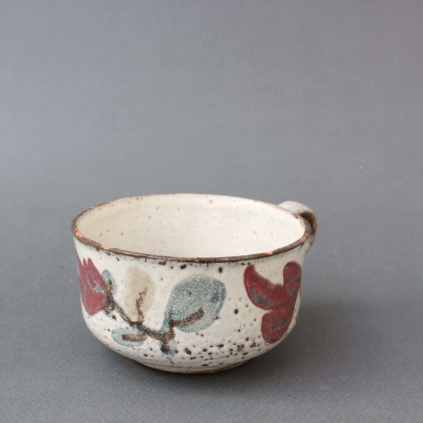 French Ceramic Coffee Cup By Le Mûrier (Circa 1960s) photo 80.0