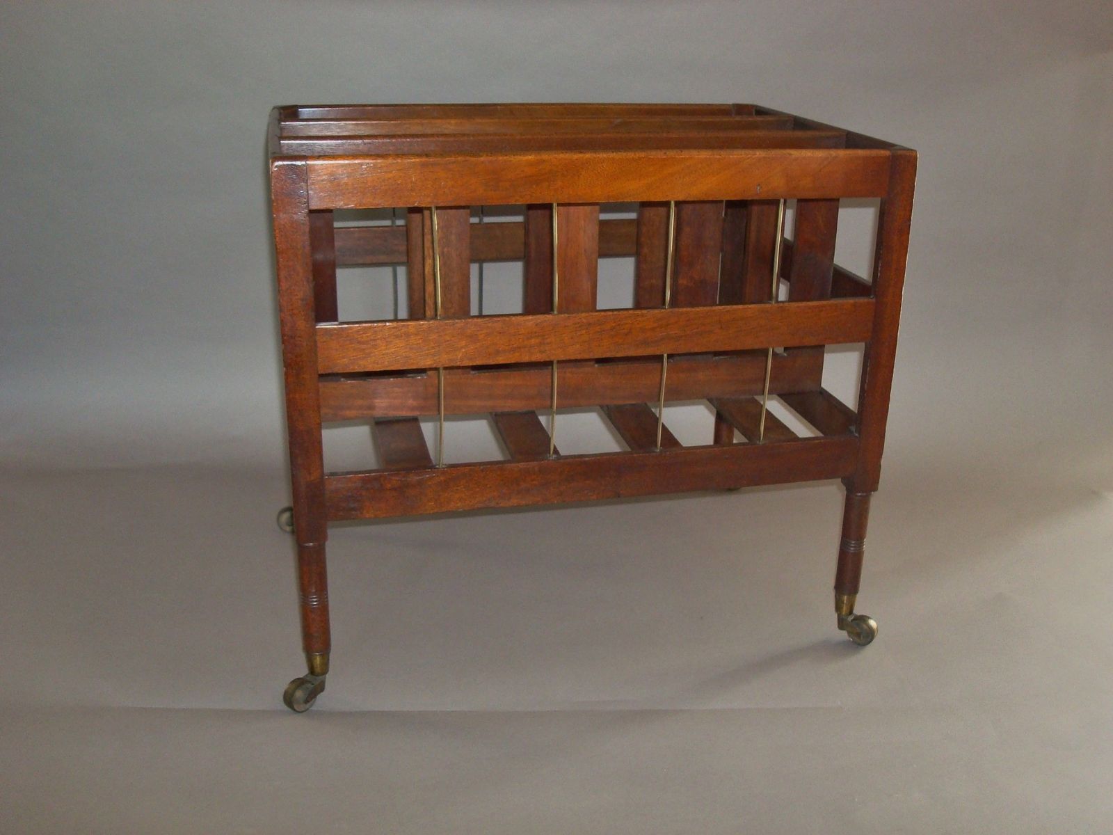 Regency Mahogany Canterbury, 1800s photo for sale