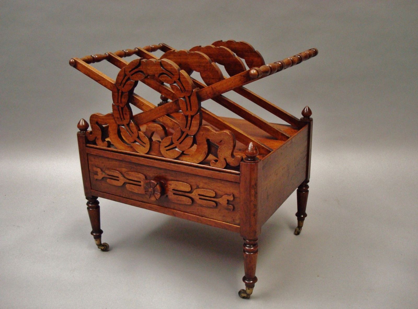 Regency Rosewood Canterbury, 1800s photo furniture