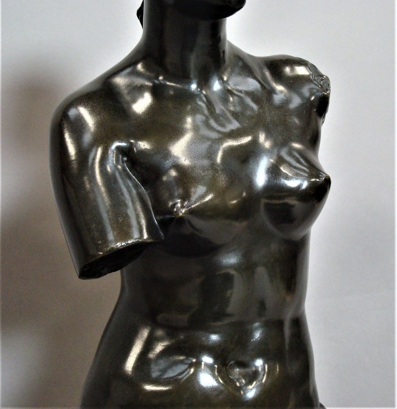 photo vintage 19th Large Bronze Grand Tour Sculpture Of Venus De Milo
