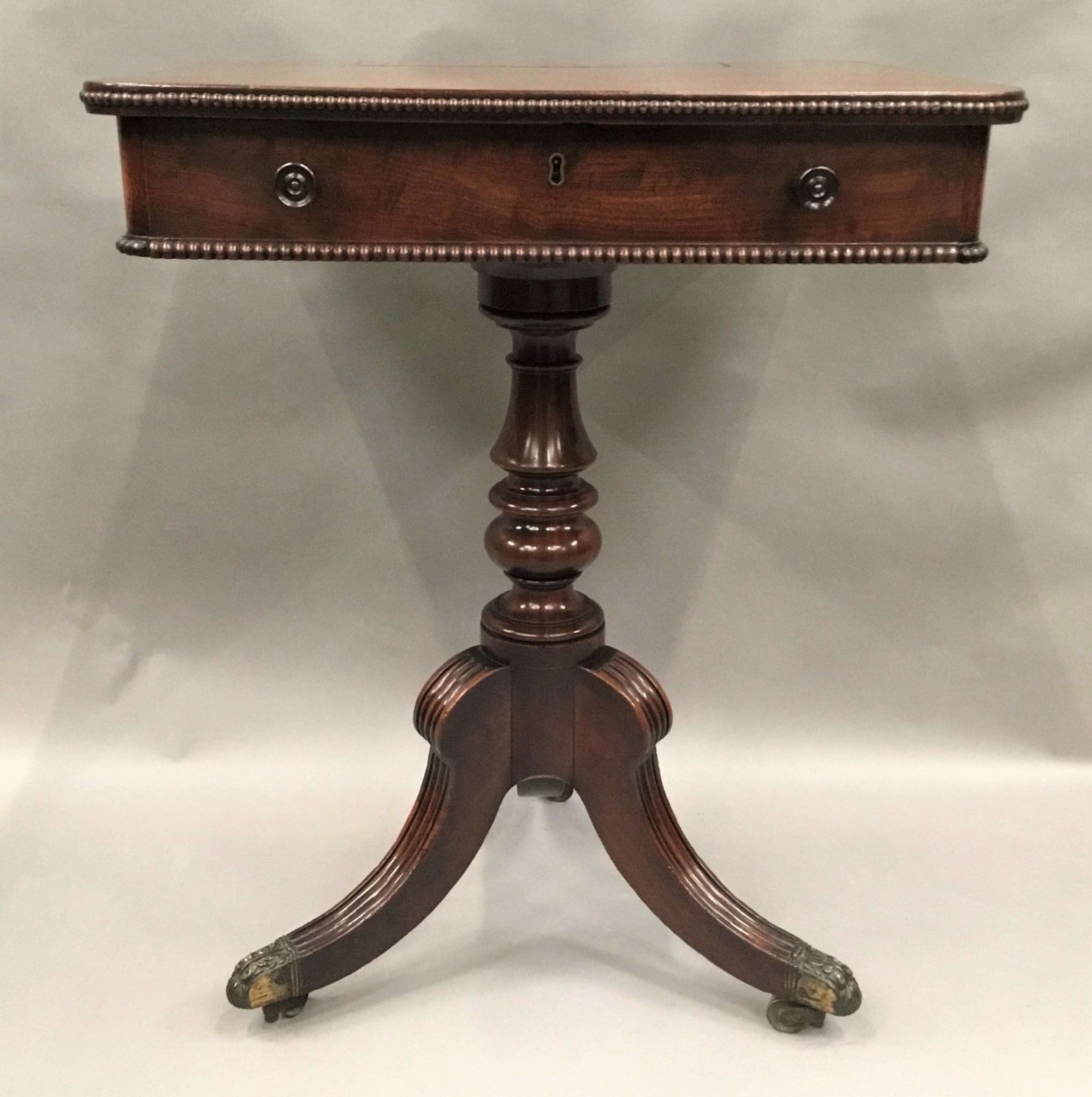 Regency Gillow Mahogany Writing / Occasional Table photo furniture