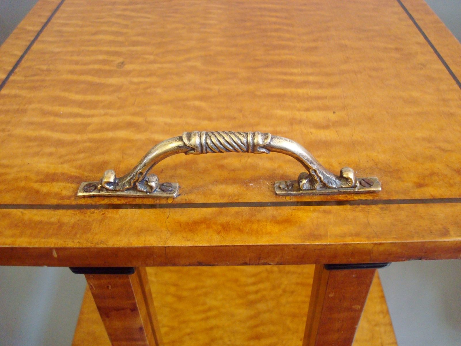 Regency Matched Pair Of Maple Etageres photo vinterior