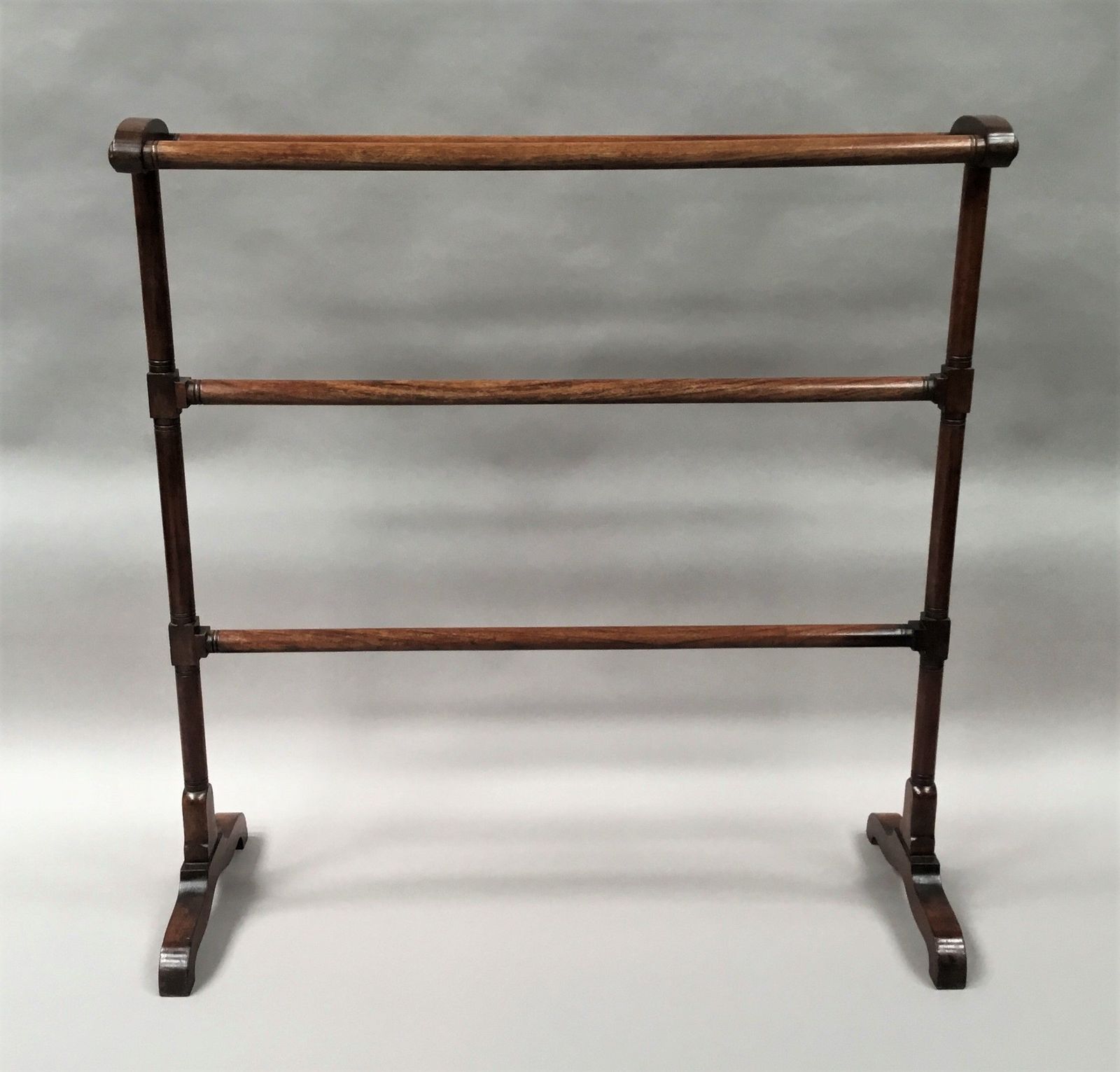 Regency Mahogany Clothes / Towel Rail photo buy