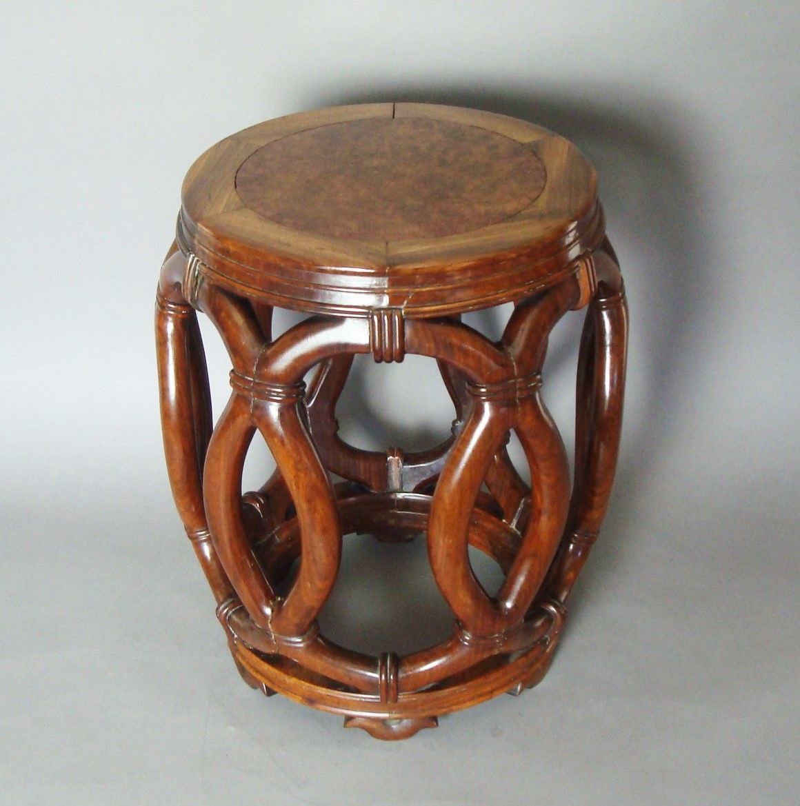 C19th Chinese Hardwood Stool, 1900s photo 2145.0