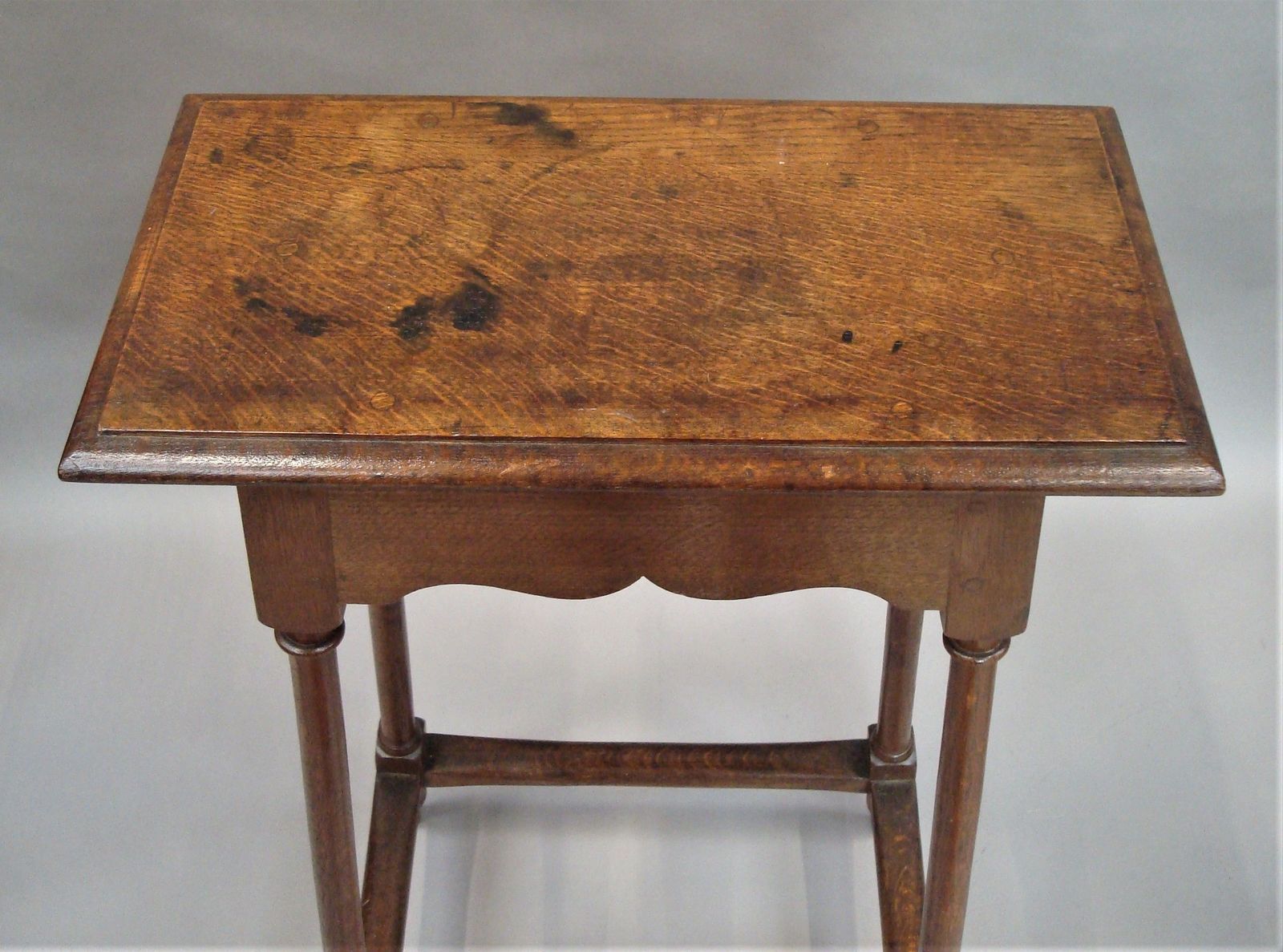 C19th Pair Of Oak Tables, 1900s photo furniture